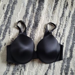 SOMA Vanishing Back Full Coverage Underwire Black Bra 38DD, worn once!!